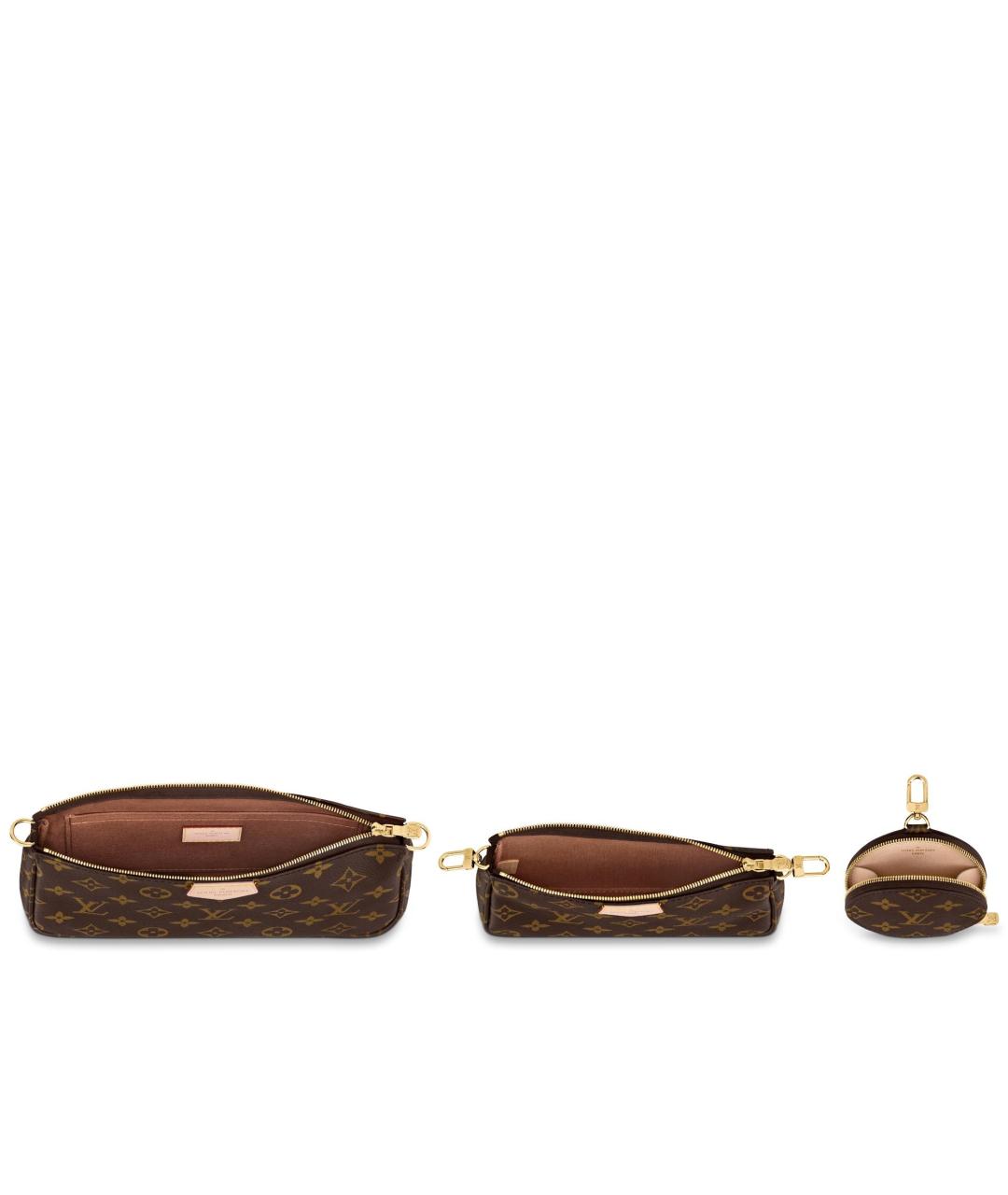 LOUIS VUITTON Розовая канва сумка через плечо, фото 4
