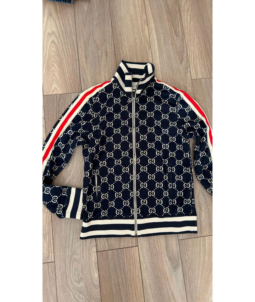 GUCCI Мульти хлопко-эластановый спортивный костюм, фото 7