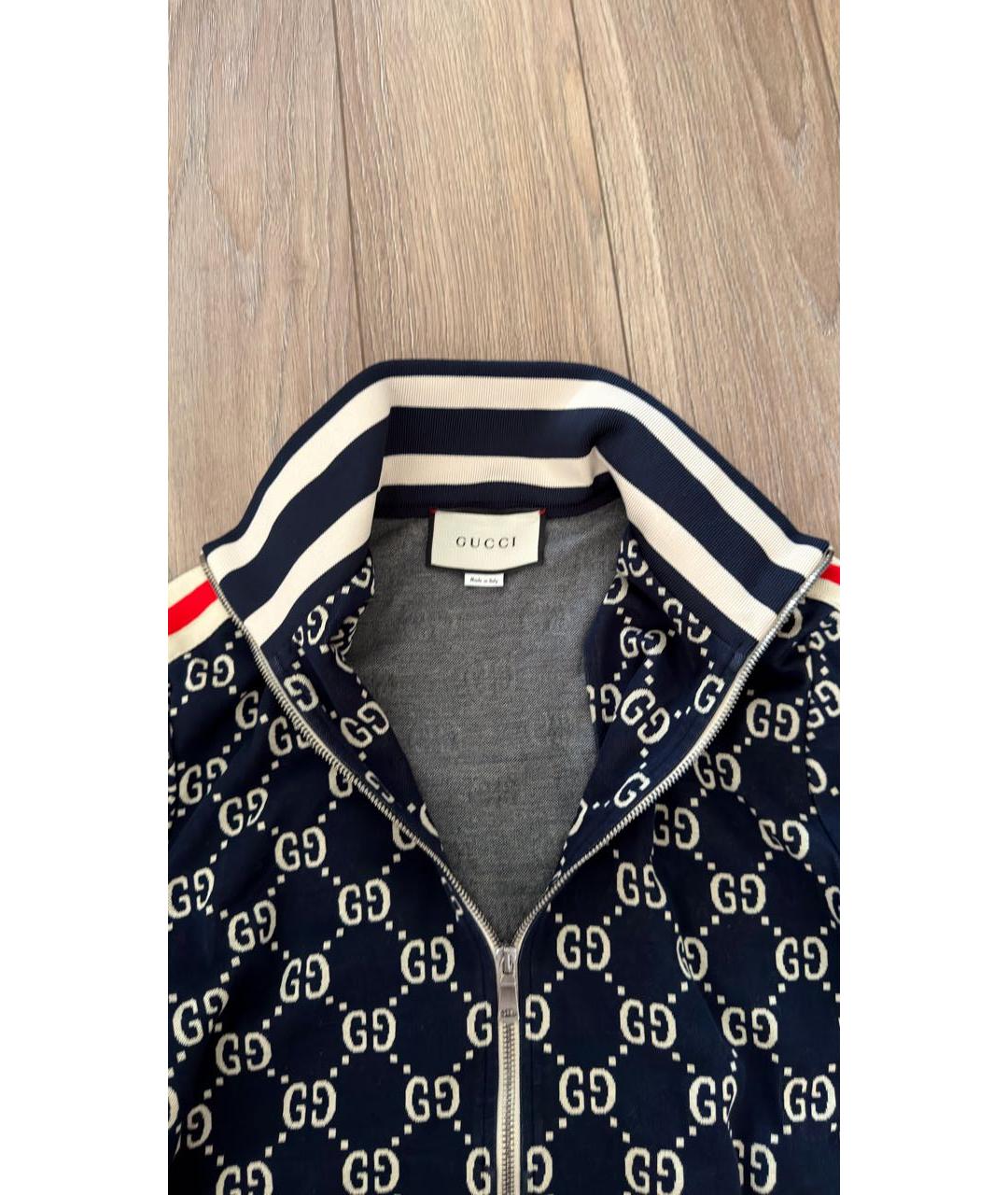 GUCCI Мульти хлопко-эластановый спортивный костюм, фото 6