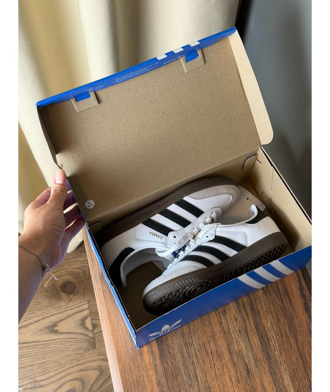 ADIDAS Белые кеды, фото 8