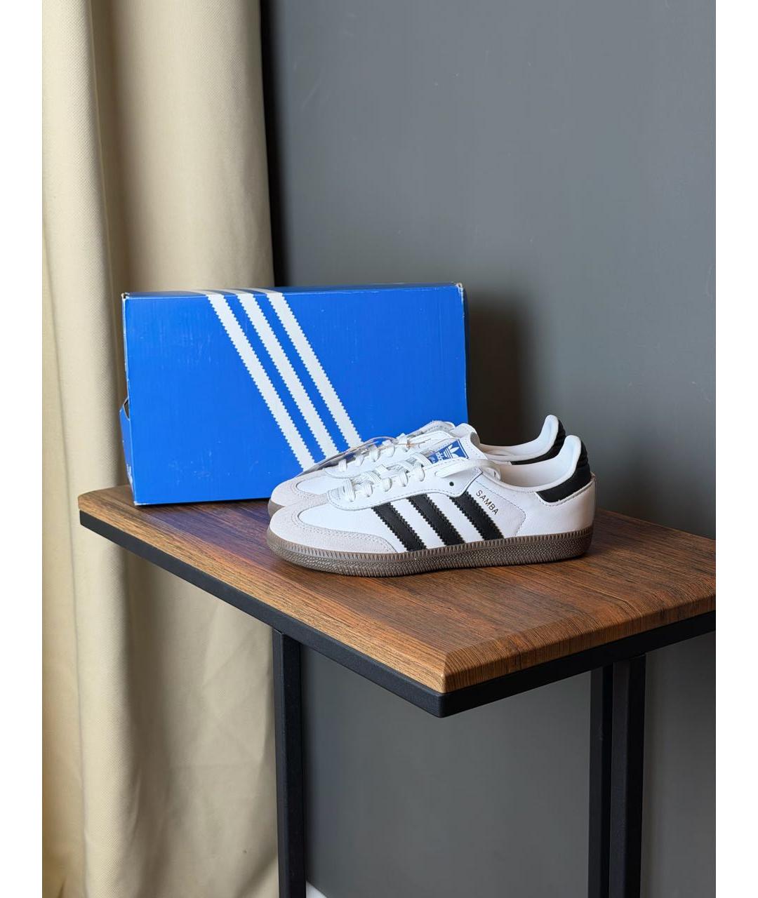 ADIDAS Белые кеды, фото 2