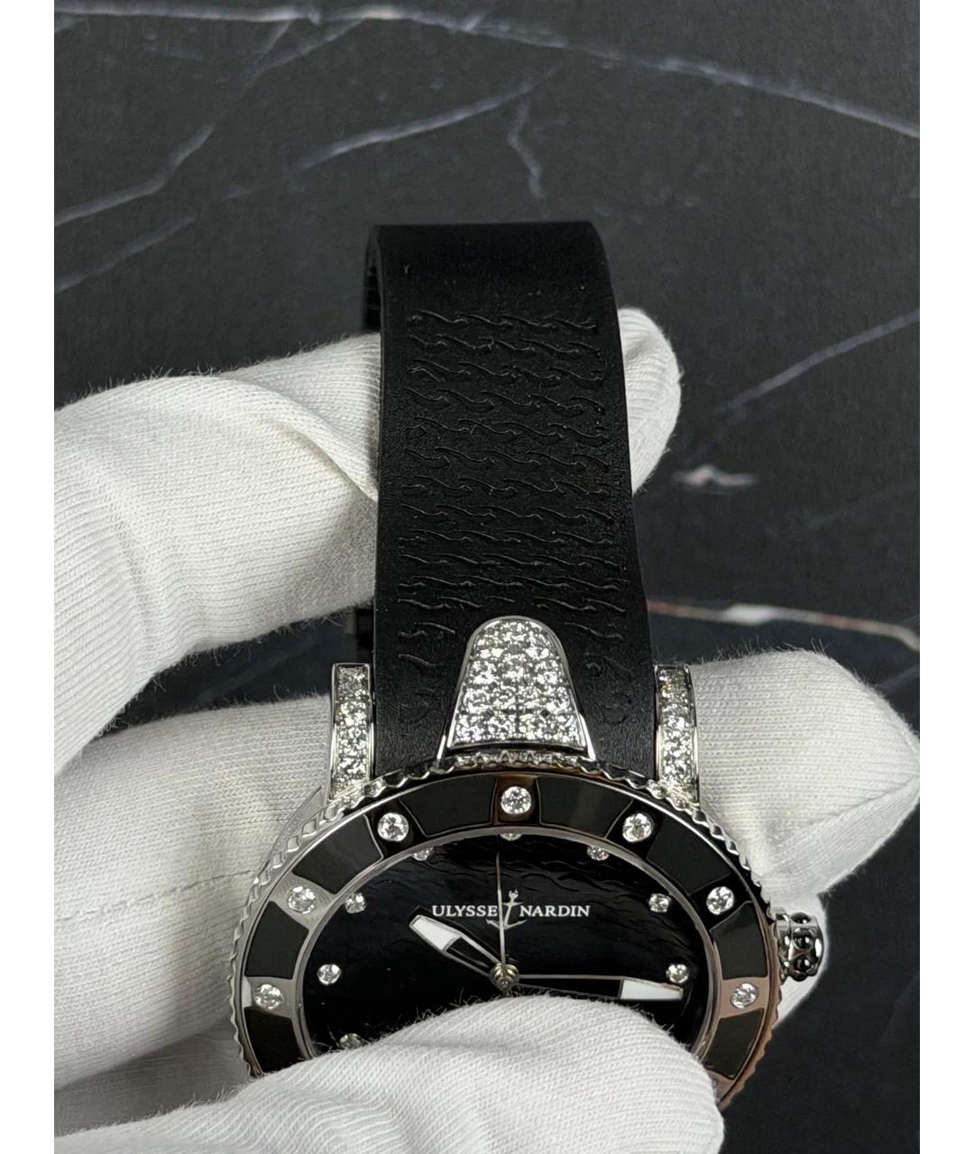 Ulysse Nardin Черные металлические часы, фото 5