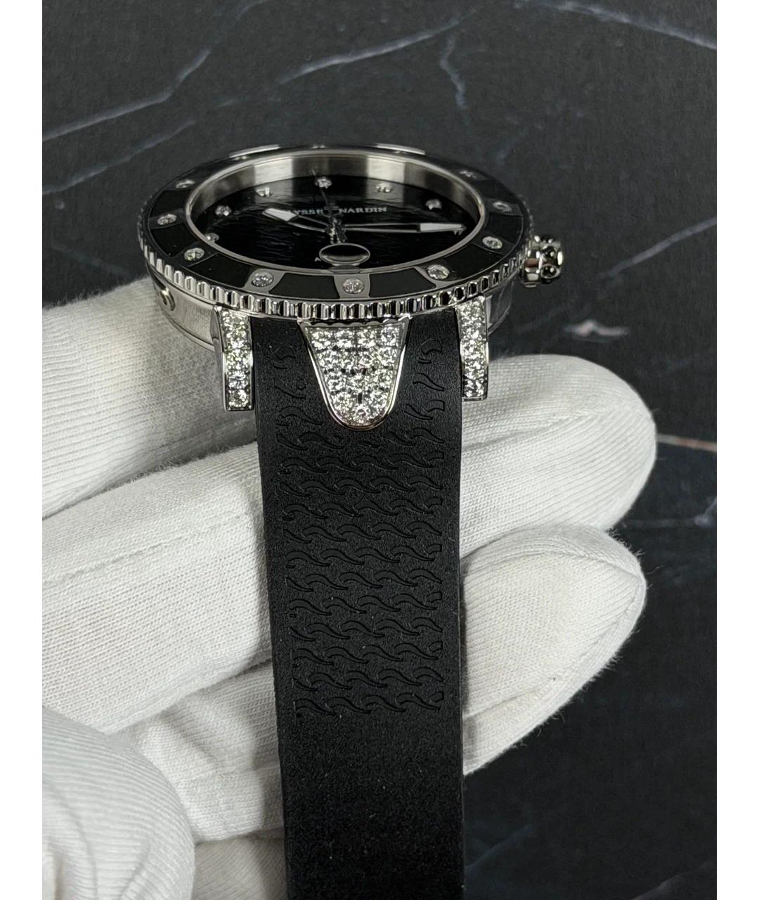 Ulysse Nardin Черные металлические часы, фото 4