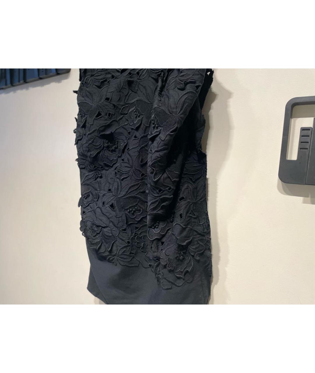 LANVIN Черное вискозное вечернее платье, фото 8