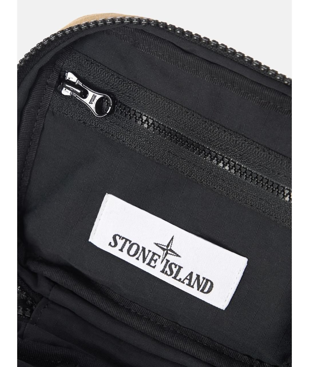 STONE ISLAND Горчичный кошелек, фото 4