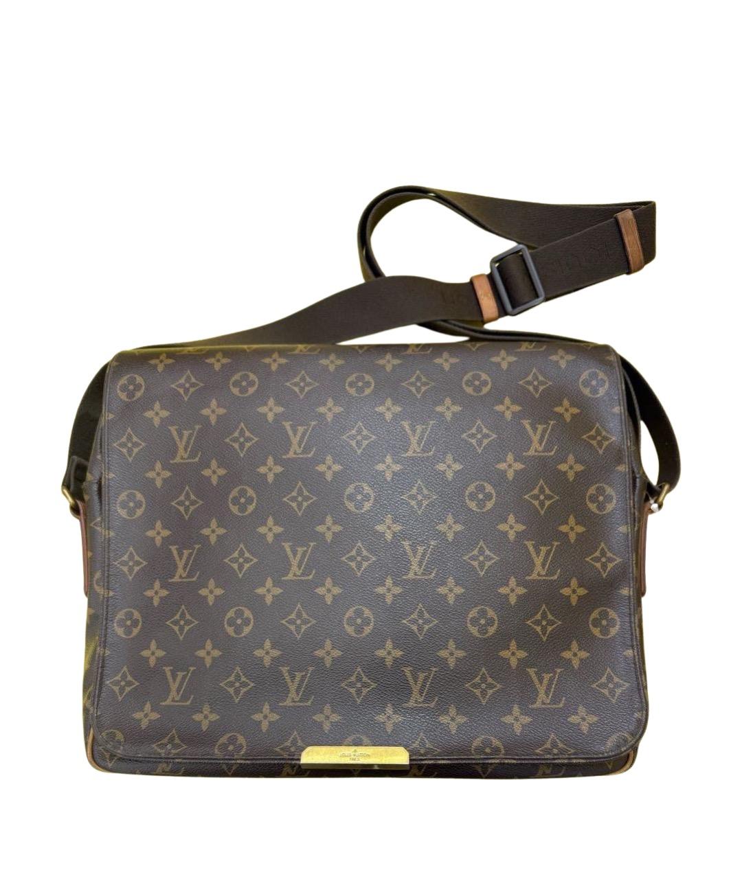 LOUIS VUITTON Коричневая канва сумка на плечо, фото 1