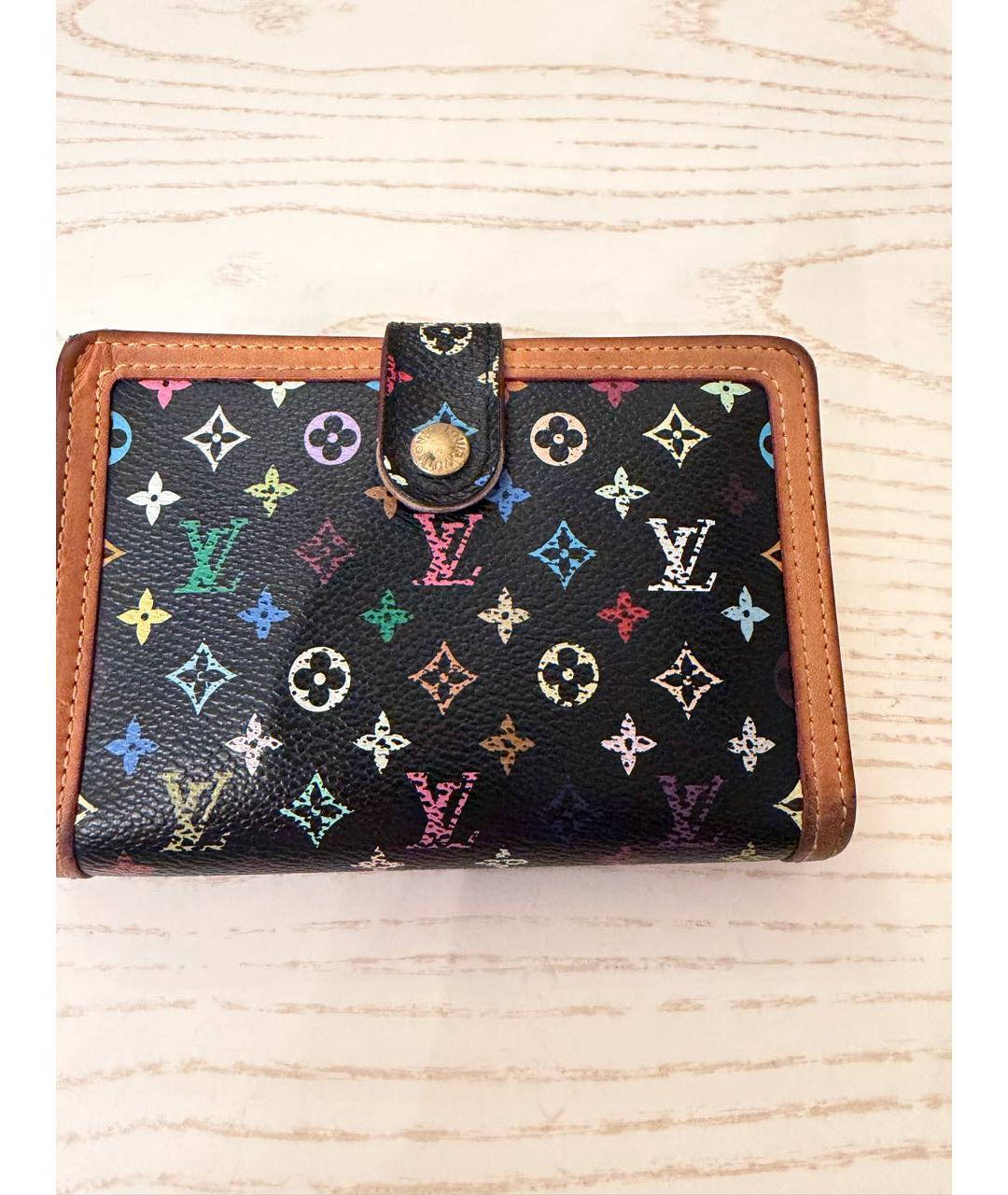 LOUIS VUITTON Черный кошелек, фото 7