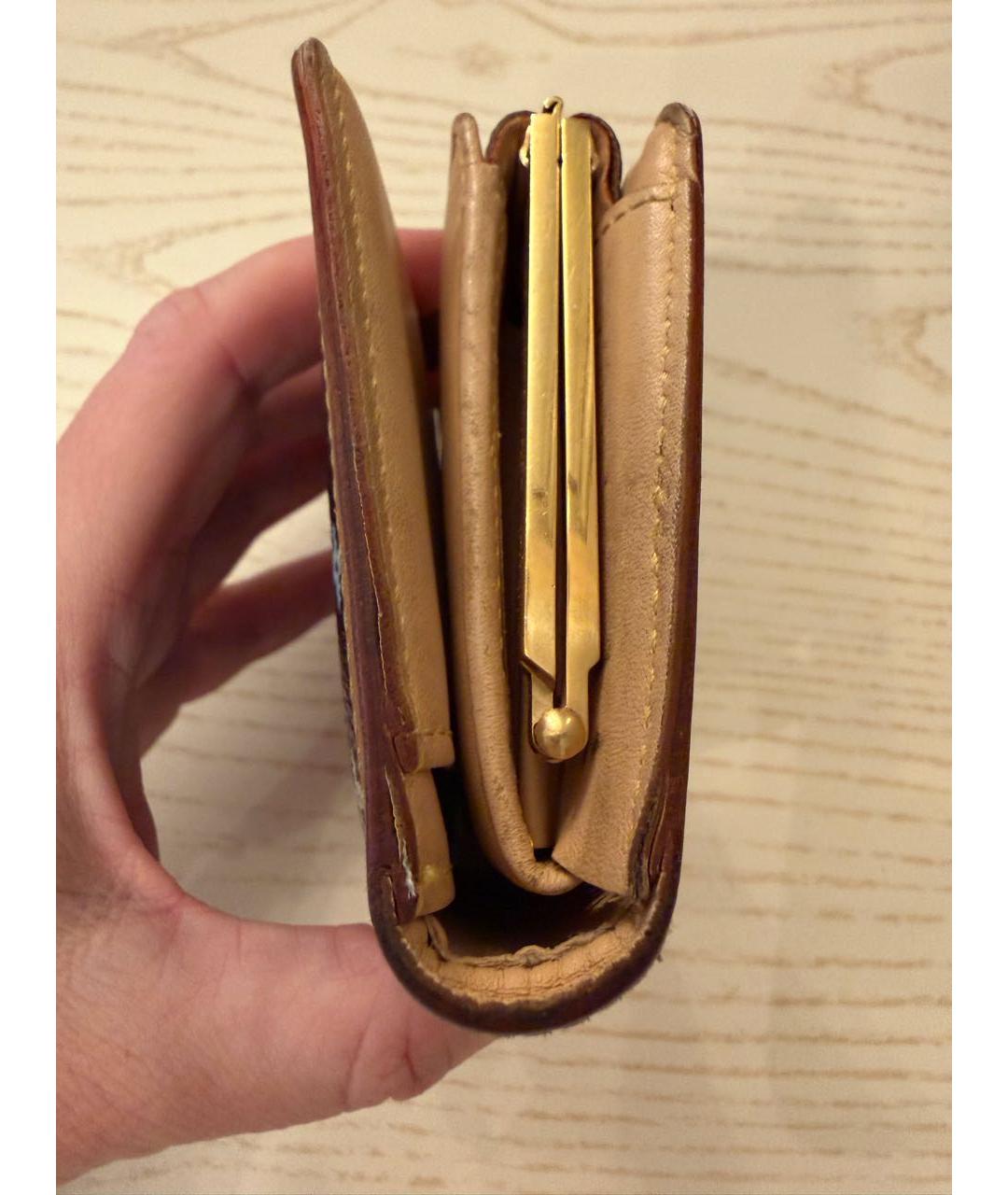 LOUIS VUITTON Черный кошелек, фото 4