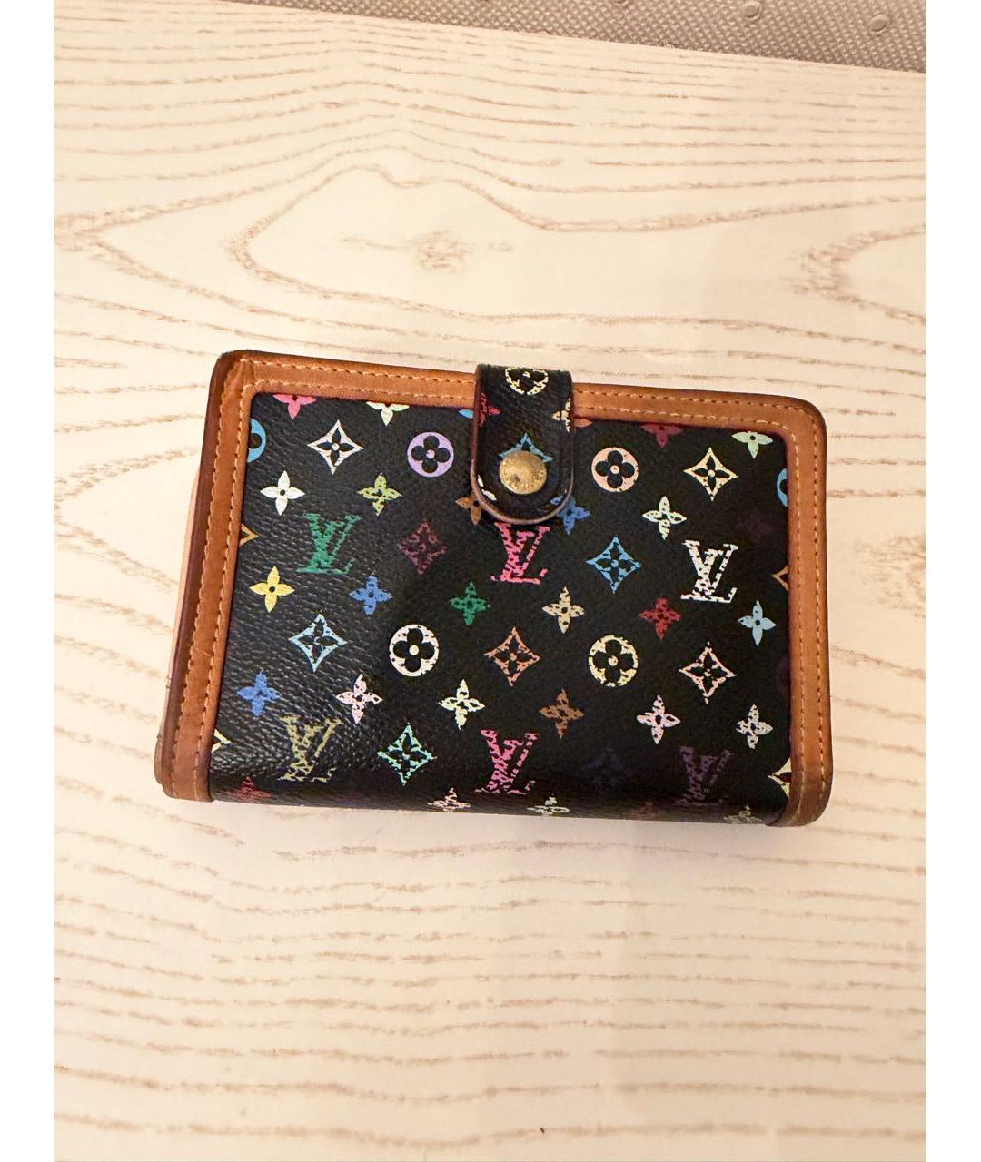LOUIS VUITTON Черный кошелек, фото 8