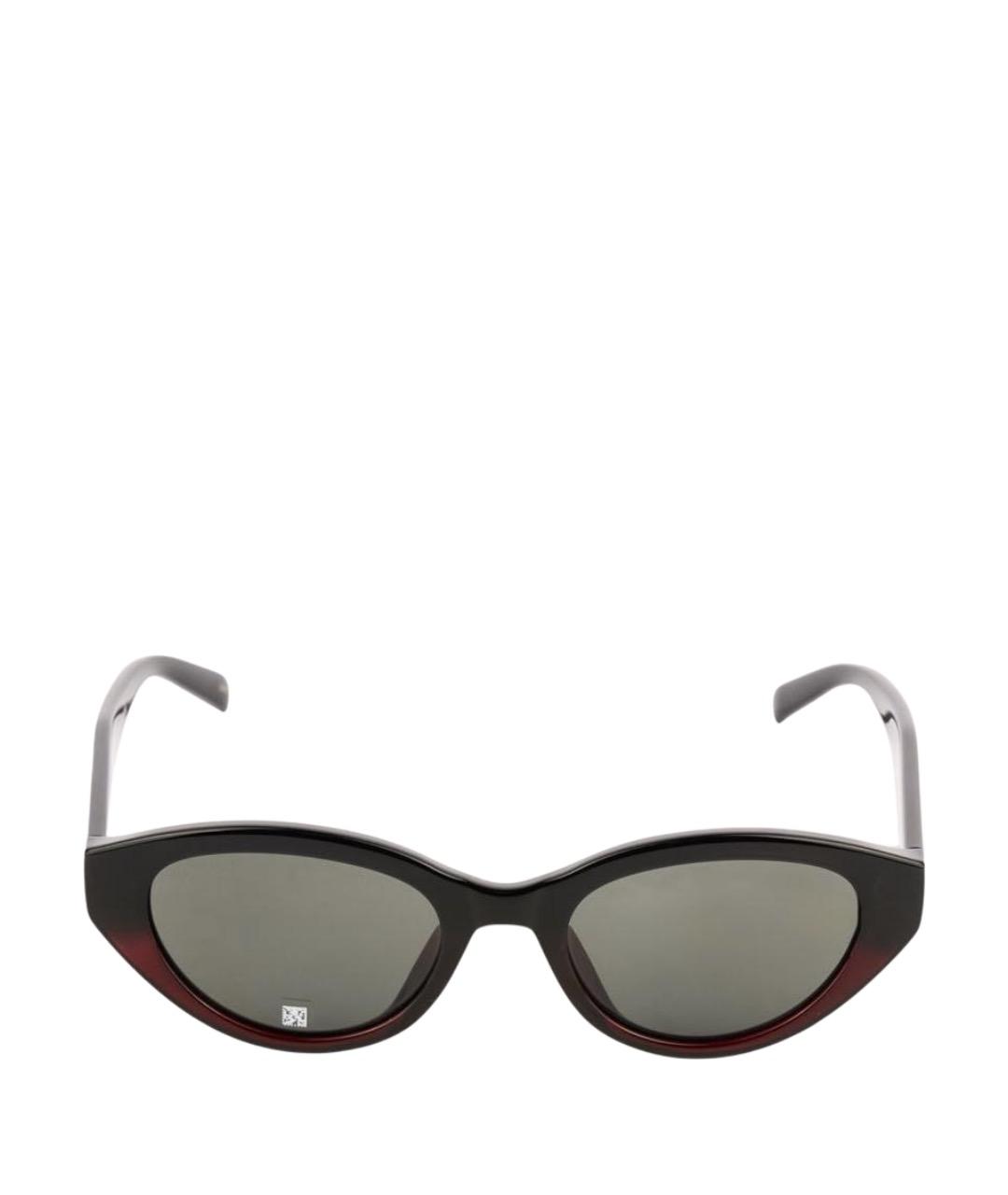 GUCCI Черные пластиковые солнцезащитные очки, фото 1