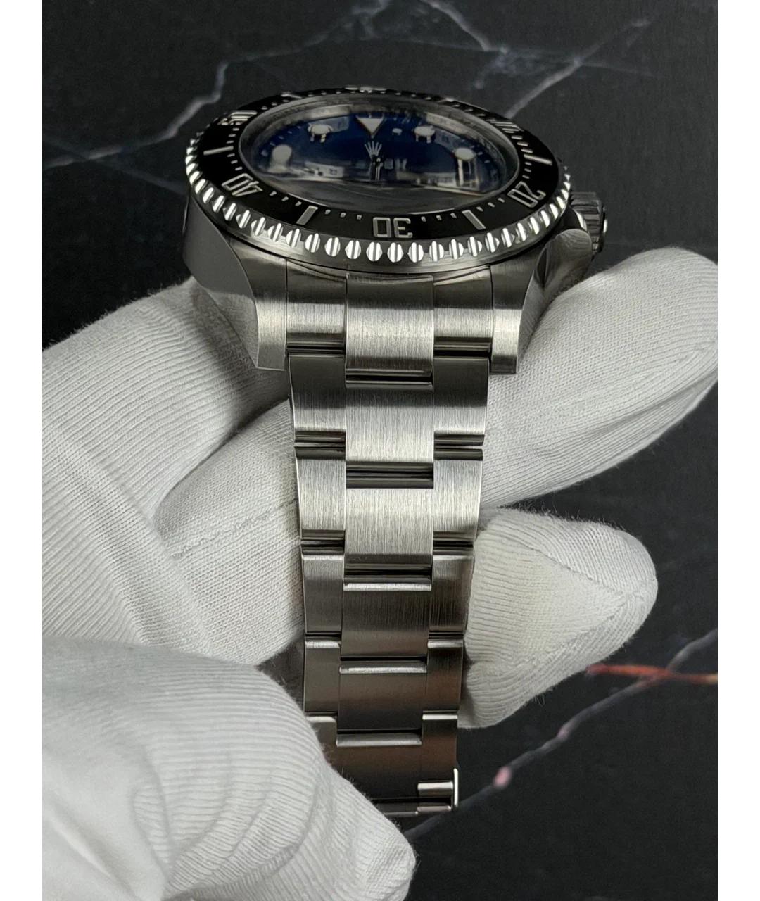 ROLEX Синие металлические часы, фото 5