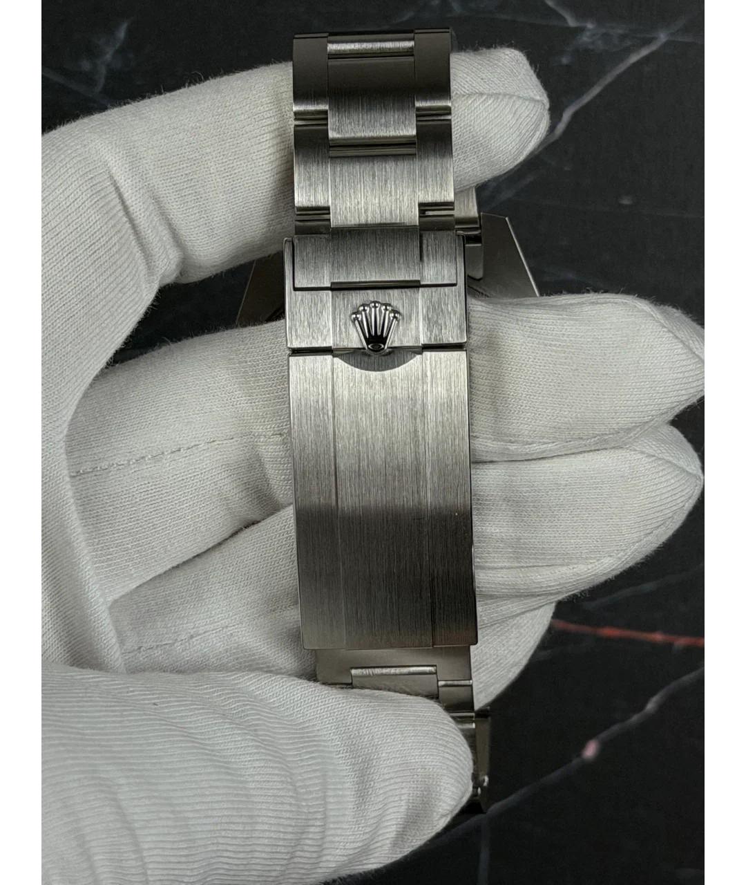ROLEX Синие металлические часы, фото 6