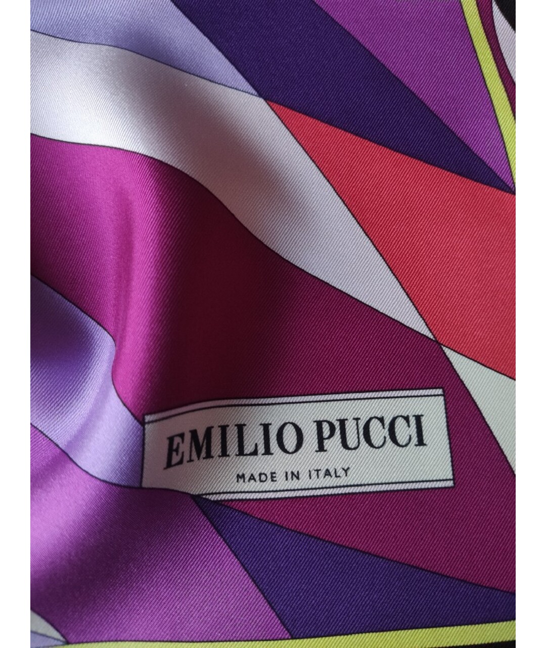 EMILIO PUCCI Мульти шелковый платок, фото 4