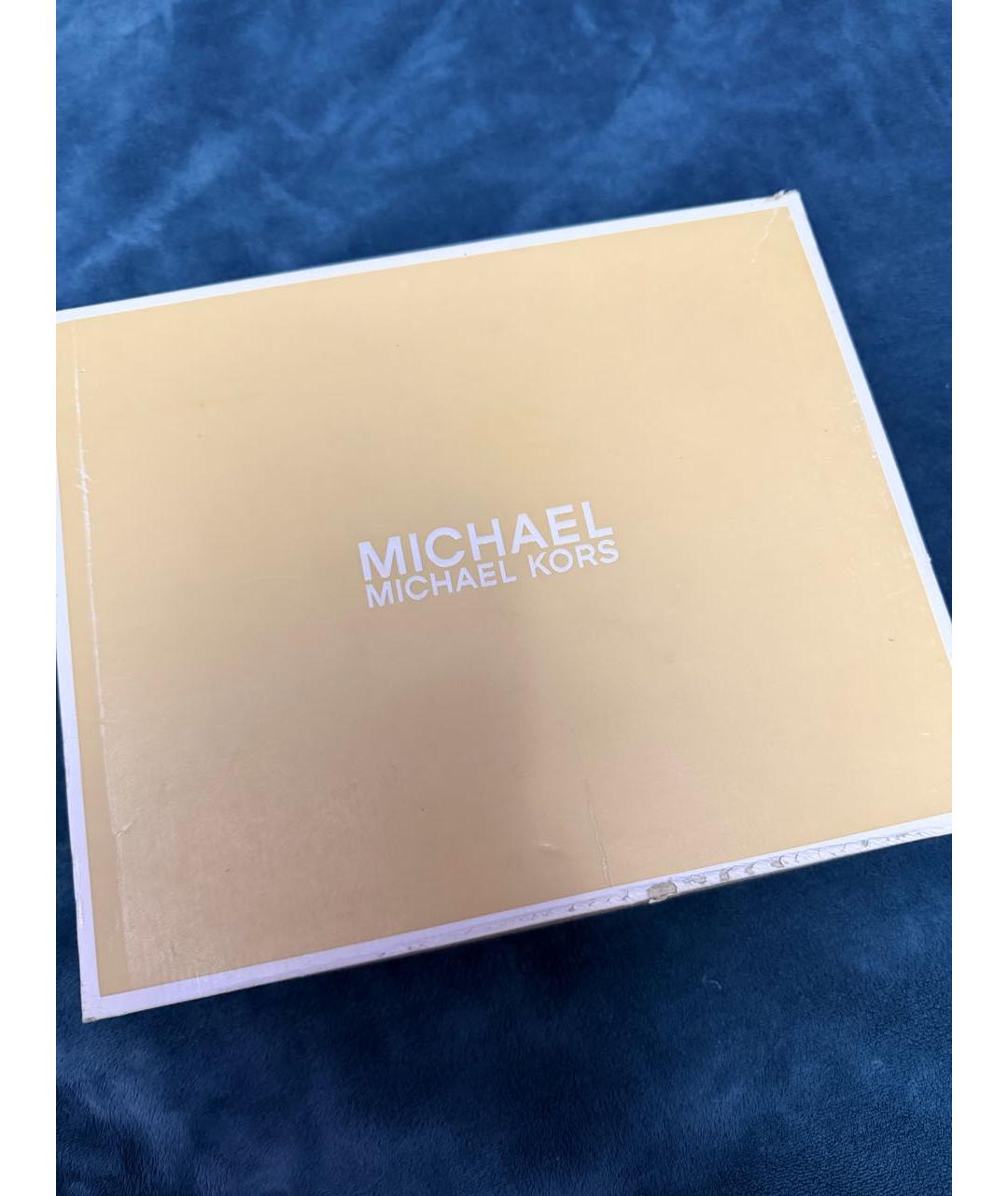 MICHAEL KORS Коричневые замшевые туфли, фото 7