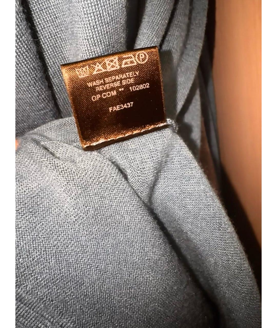 LORO PIANA Бирюзовый кашемировый джемпер / свитер, фото 6