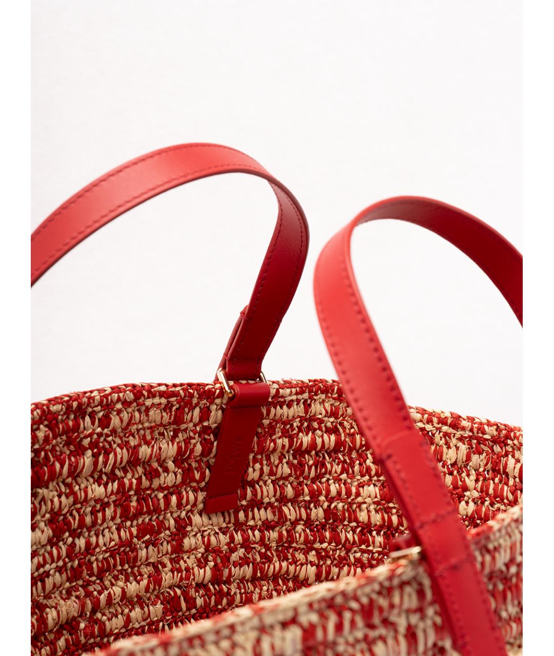 LOEWE Мульти рафия сумка тоут, фото 5