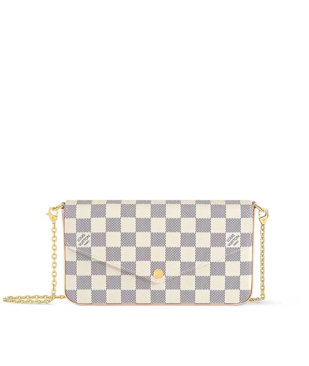 LOUIS VUITTON Бежевая канва сумка через плечо, фото 7