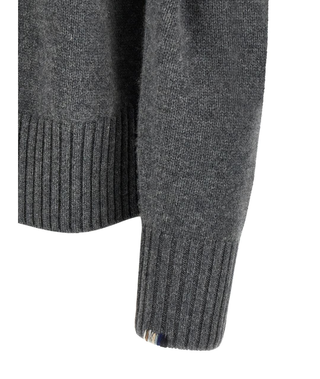 EXTREME CASHMERE Серый кашемировый джемпер / свитер, фото 4