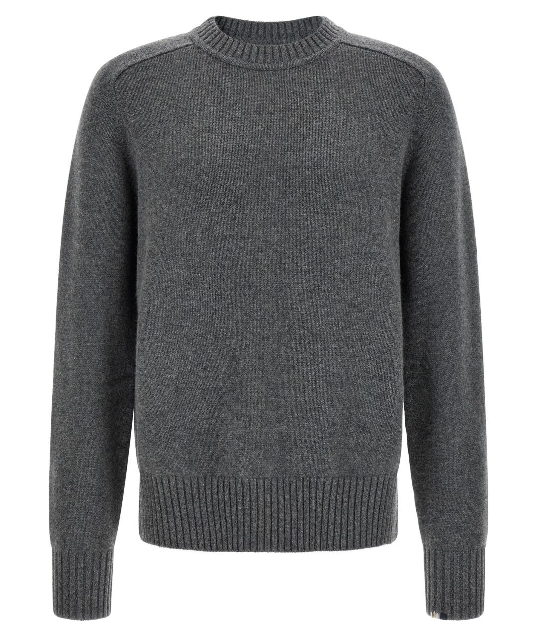 EXTREME CASHMERE Серый кашемировый джемпер / свитер, фото 1