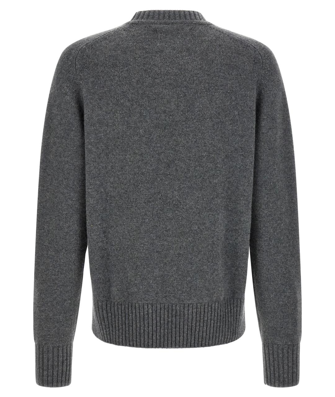 EXTREME CASHMERE Серый кашемировый джемпер / свитер, фото 2