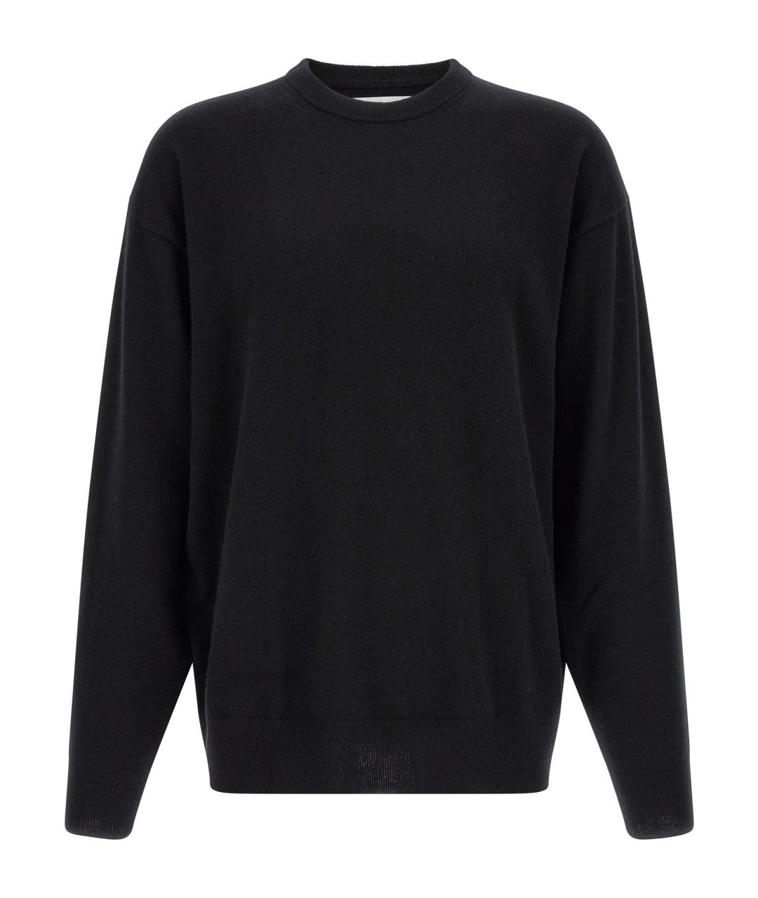 EXTREME CASHMERE Черный кашемировый джемпер / свитер, фото 1