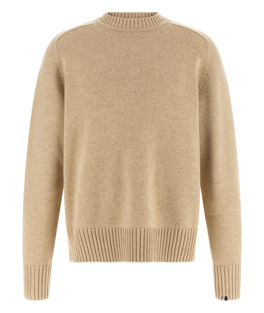 EXTREME CASHMERE Бежевый кашемировый джемпер / свитер, фото 1