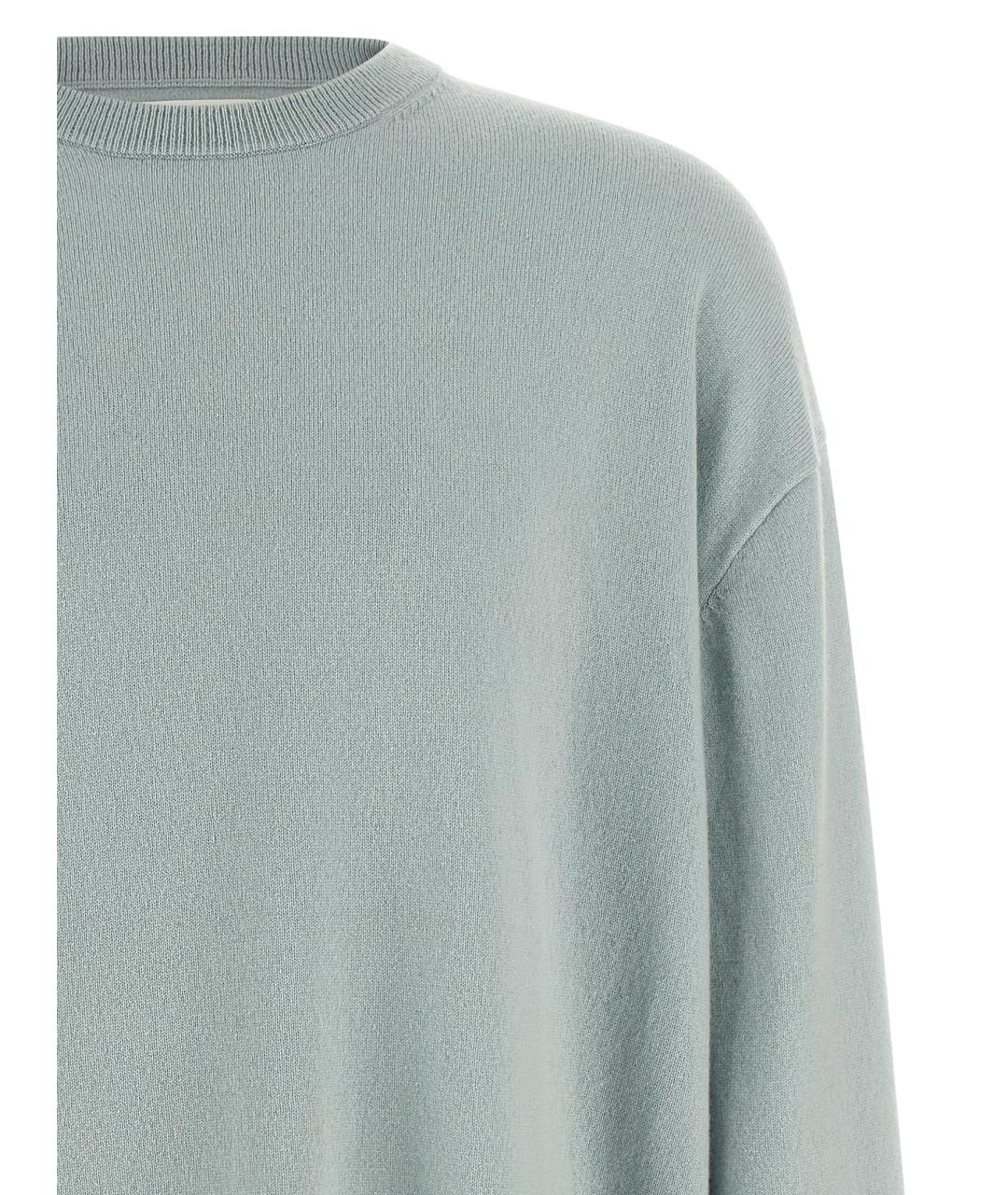 EXTREME CASHMERE Голубой кашемировый джемпер / свитер, фото 3