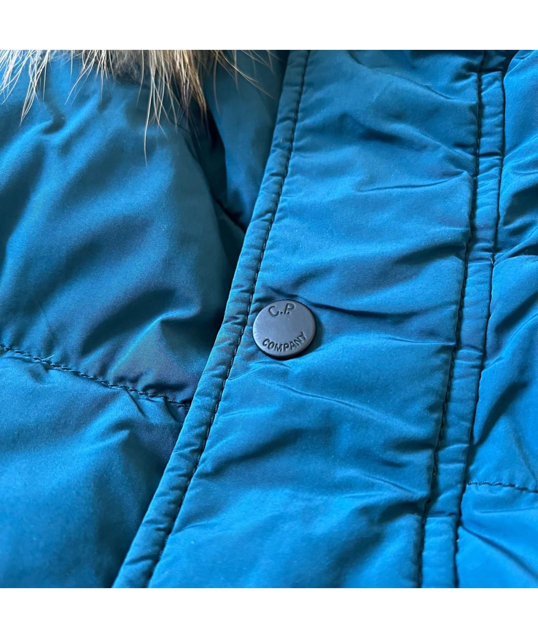 CP COMPANY Синяя парка, фото 4
