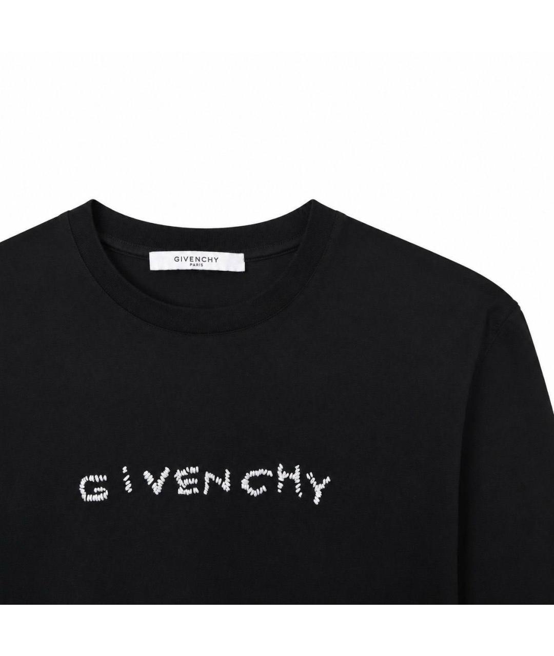 GIVENCHY Черная футболка, фото 3