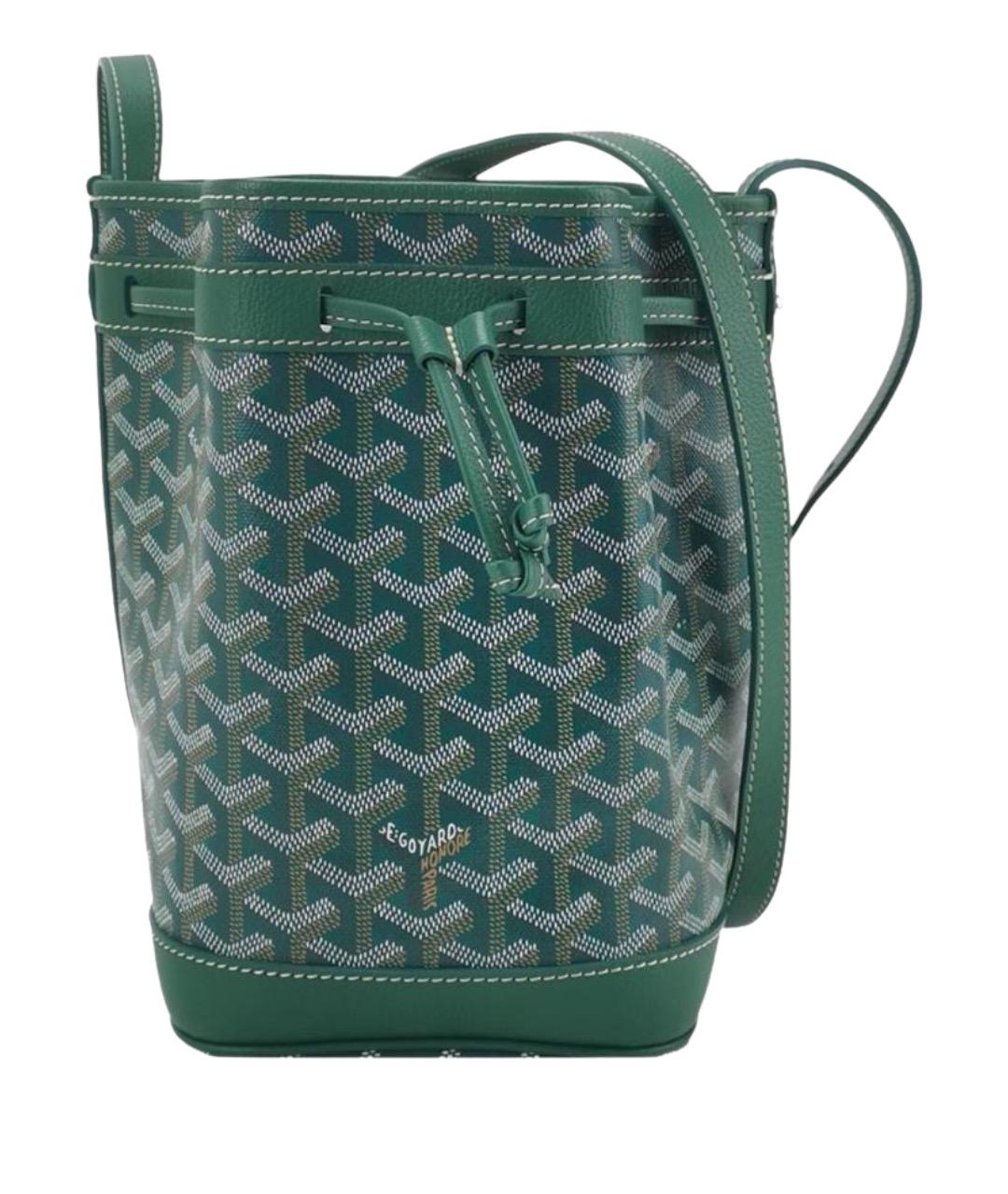 GOYARD Зеленая канва сумка через плечо, фото 1