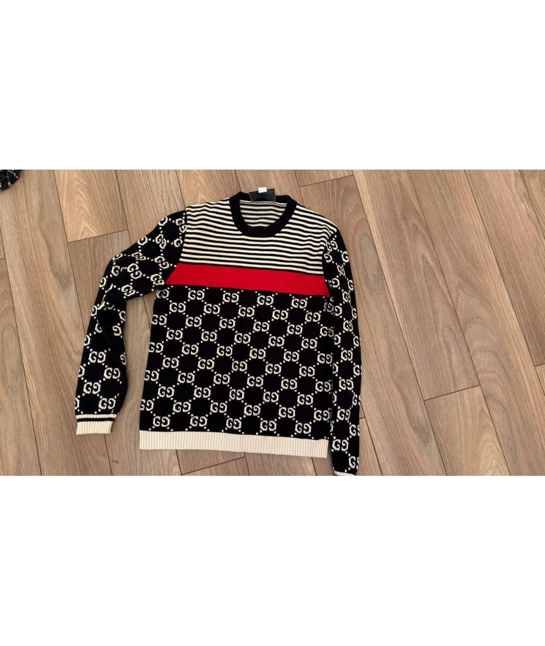 GUCCI Мульти хлопковый джемпер / свитер, фото 4
