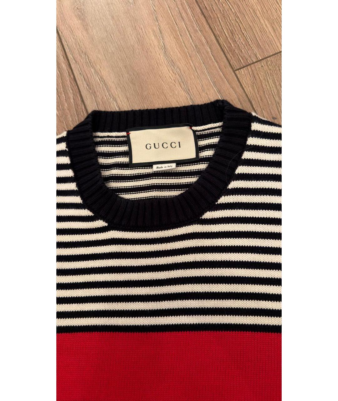 GUCCI Мульти хлопковый джемпер / свитер, фото 3