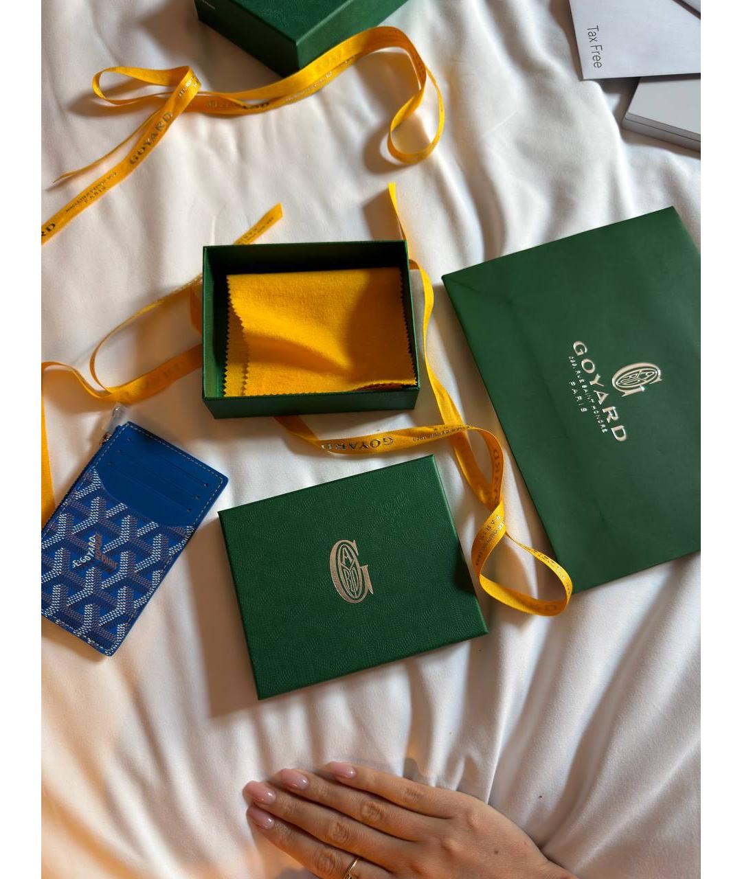 GOYARD Синий кардхолдер, фото 8