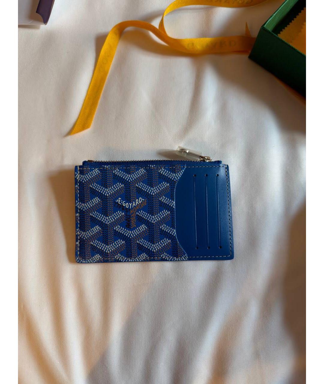 GOYARD Синий кардхолдер, фото 4