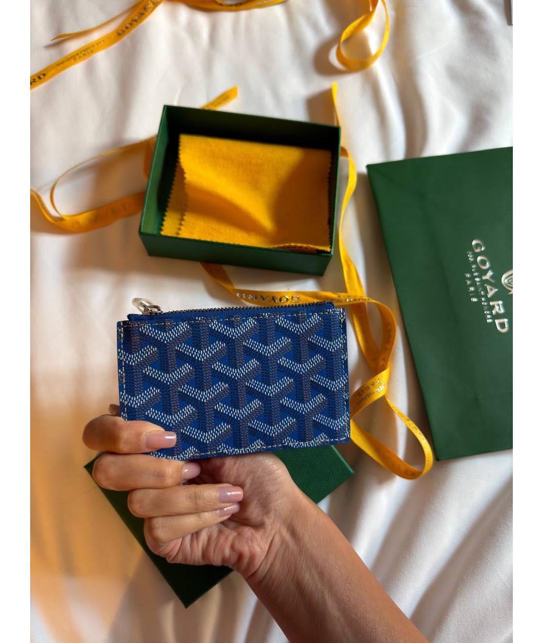 GOYARD Синий кардхолдер, фото 7