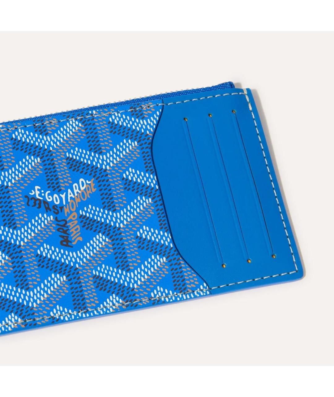 GOYARD Синий кардхолдер, фото 3