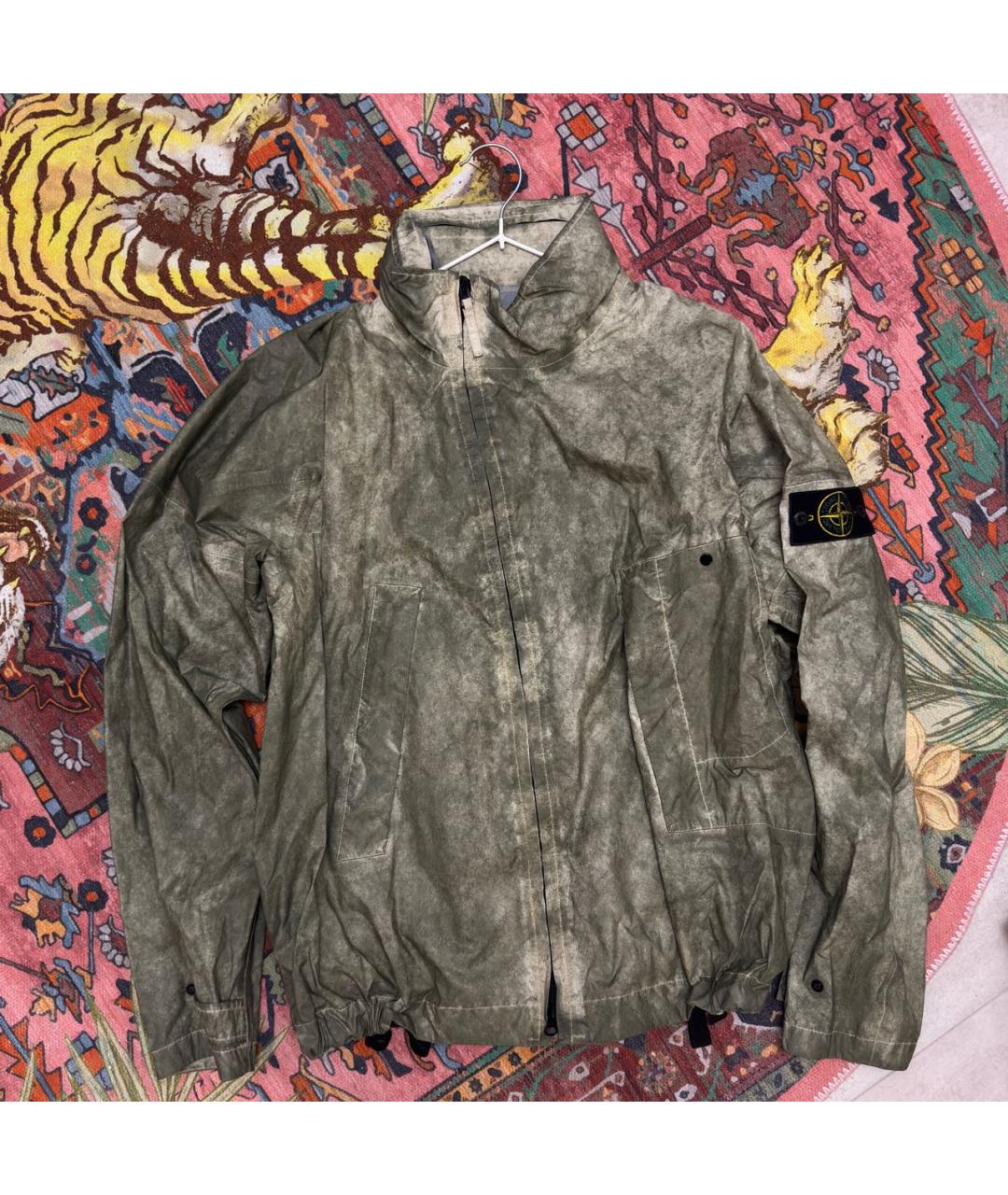 STONE ISLAND Хаки куртка, фото 4