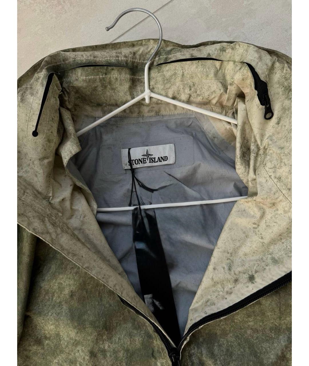 STONE ISLAND Хаки куртка, фото 3