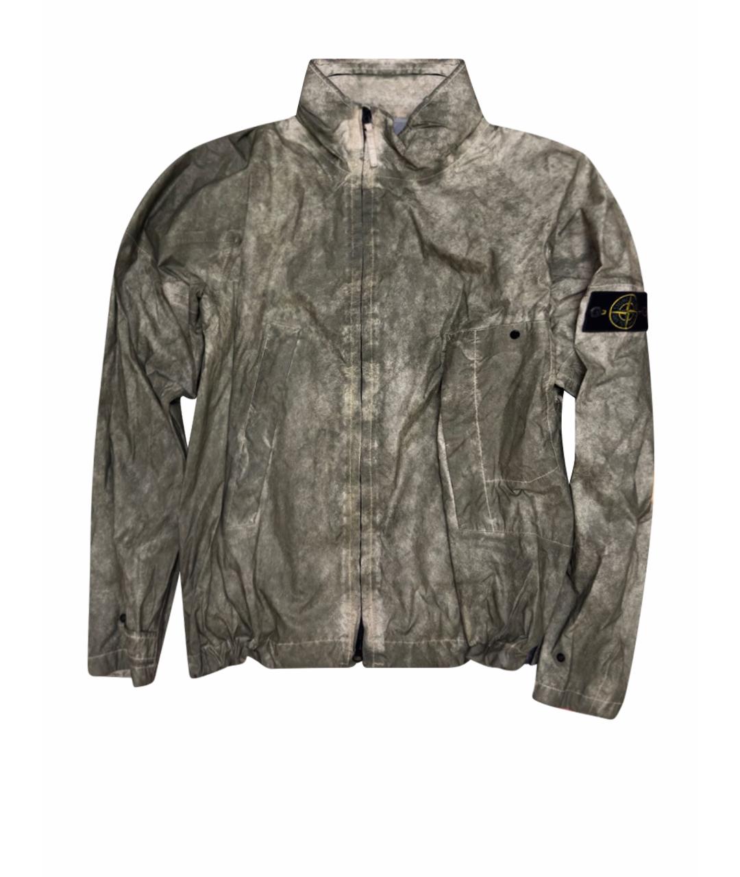 STONE ISLAND Хаки куртка, фото 1