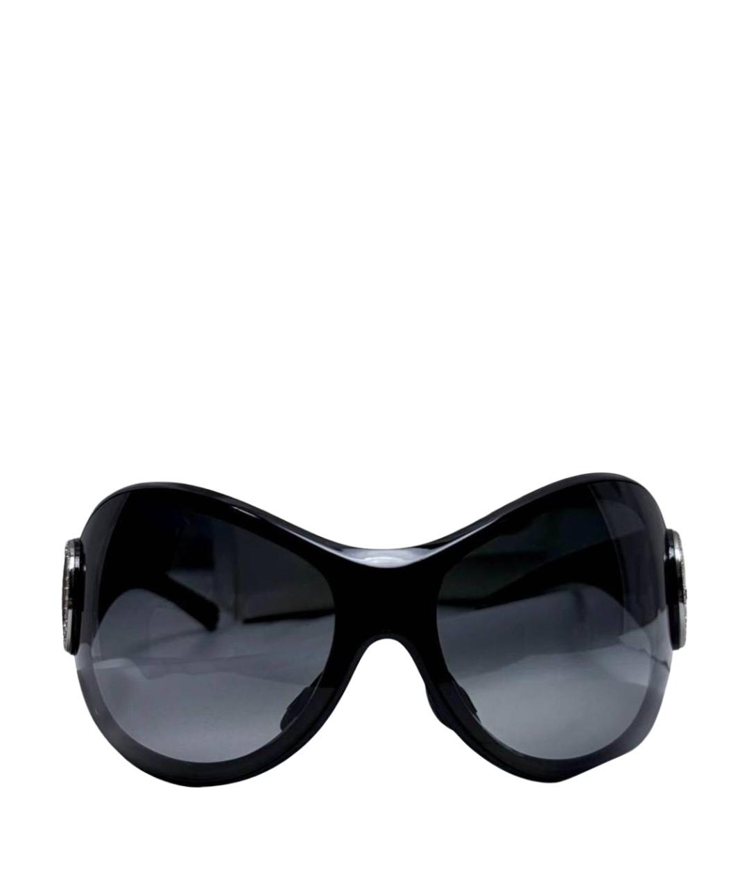 DOLCE&GABBANA Черные пластиковые солнцезащитные очки, фото 1