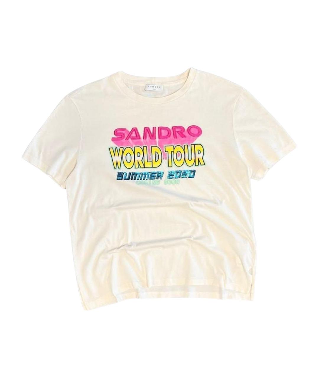 SANDRO Мульти хлопковая футболка, фото 1