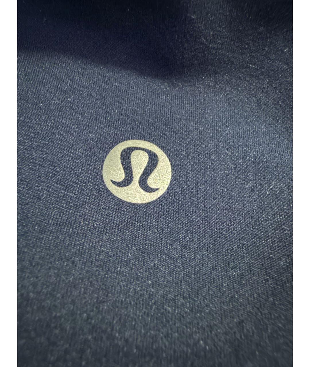 Lululemon Синие нейлоновые брюки широкие, фото 3