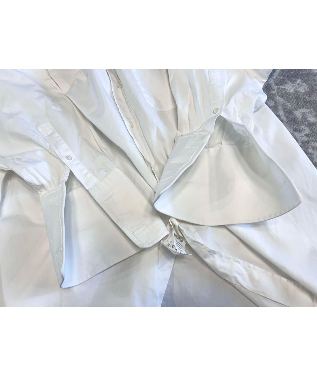 BRIONI Белая хлопковая классическая рубашка, фото 5