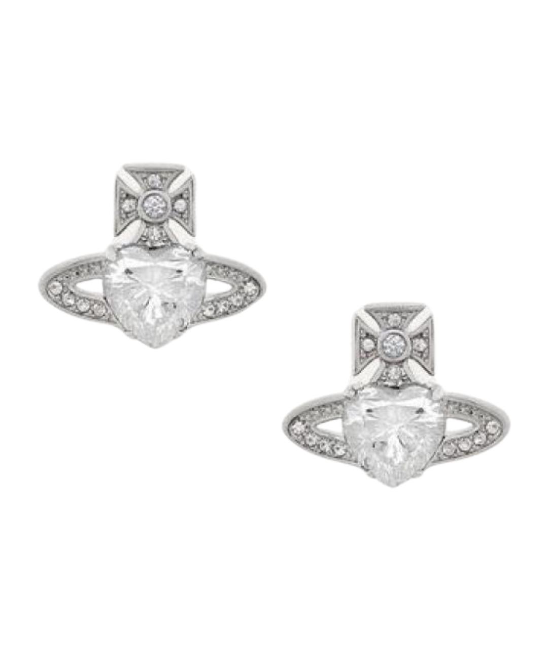 VIVIENNE WESTWOOD Серебряные латунные серьги, фото 1