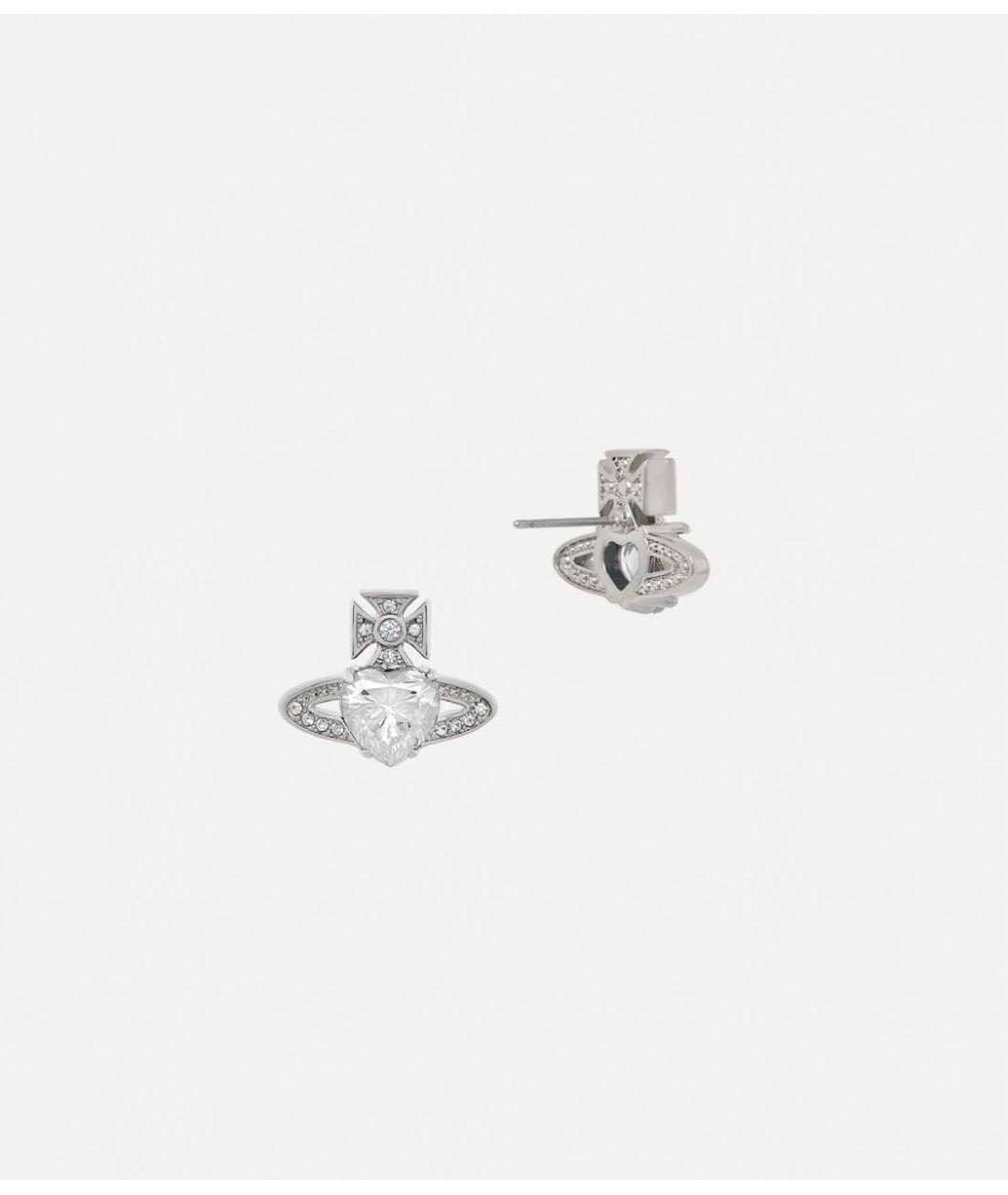 VIVIENNE WESTWOOD Серебряные латунные серьги, фото 3