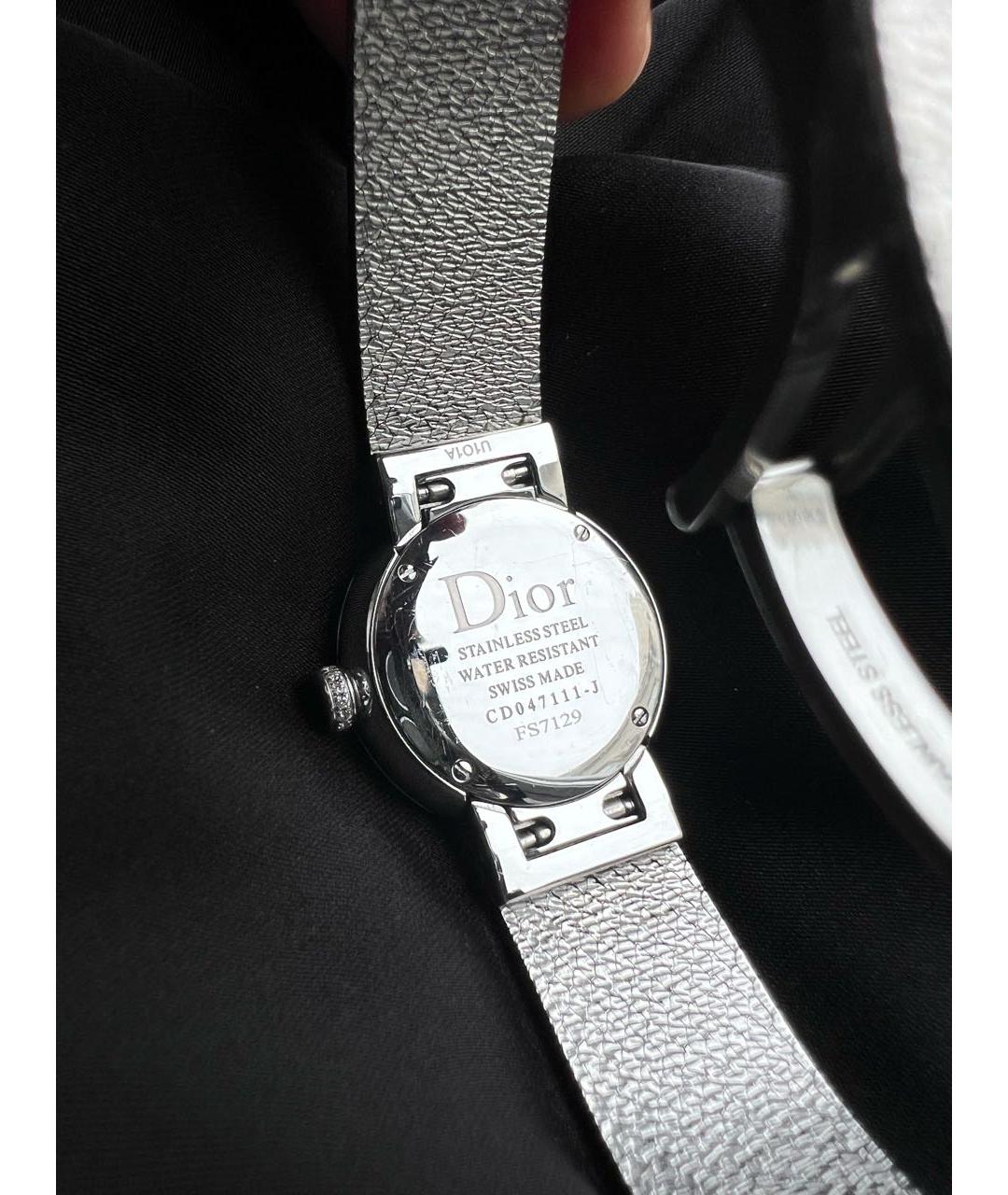 CHRISTIAN DIOR Серебряные часы, фото 3