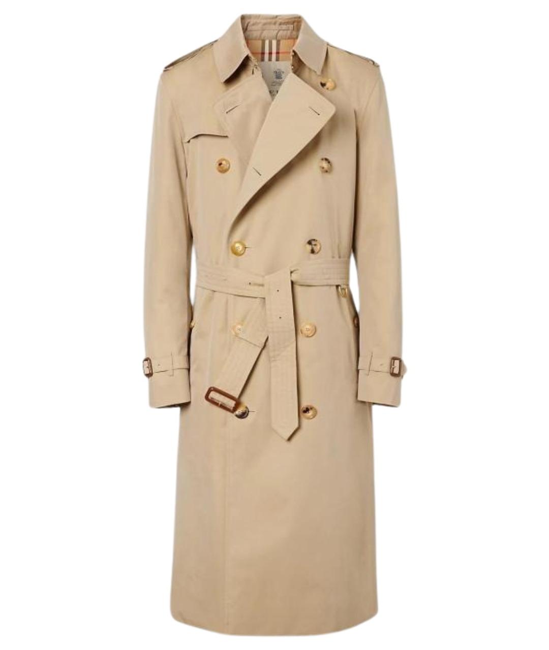 BURBERRY Бежевый тренч / плащ, фото 1
