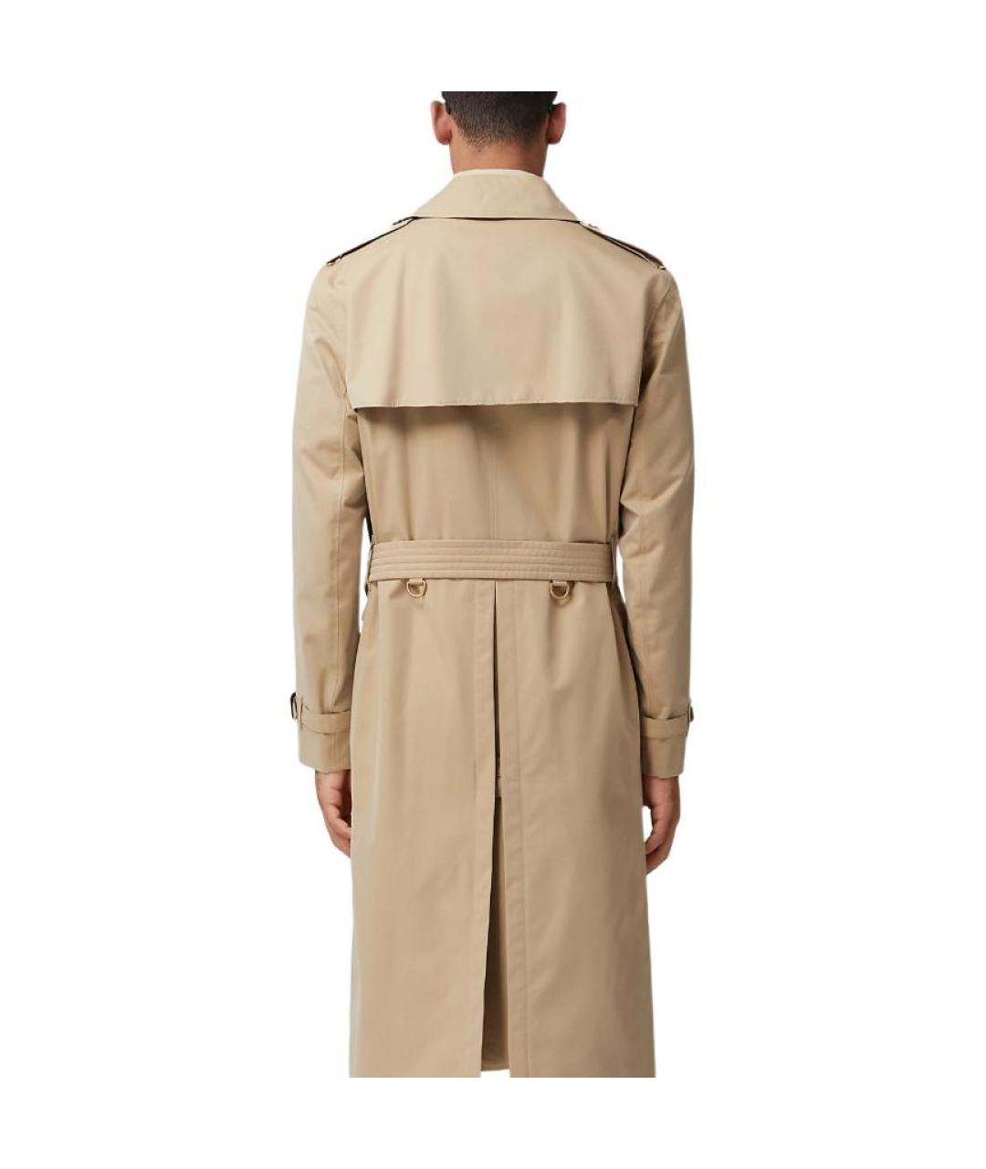 BURBERRY Бежевый тренч / плащ, фото 4