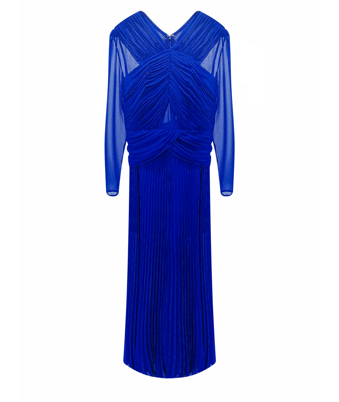 SELF-PORTRAIT Синее полиэстеровое платье, фото 1