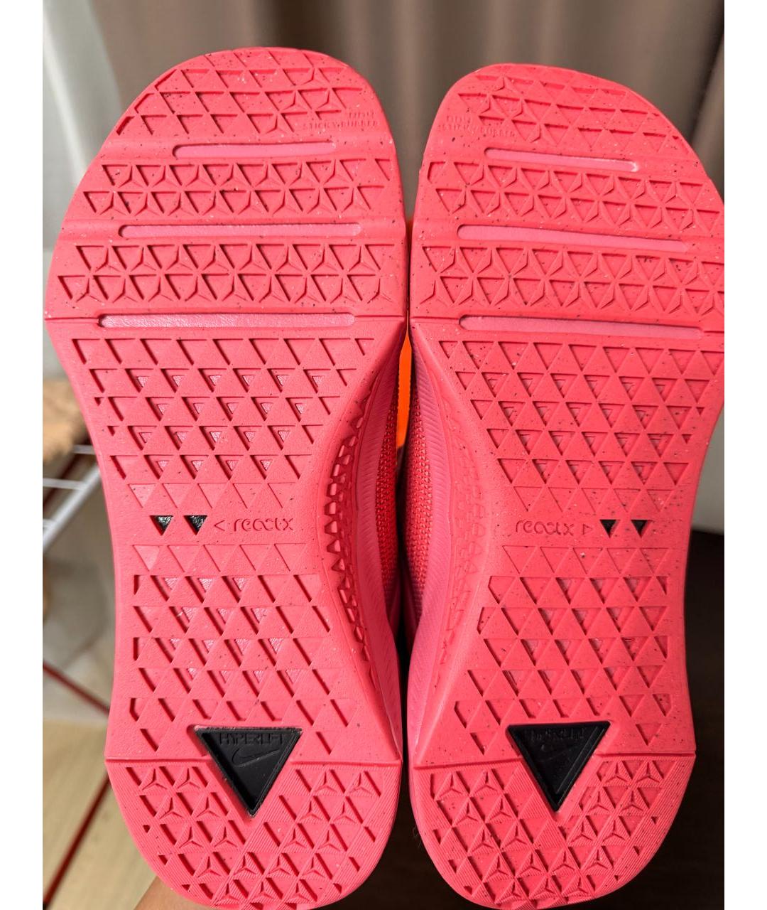 NIKE Розовые текстильные кроссовки, фото 7